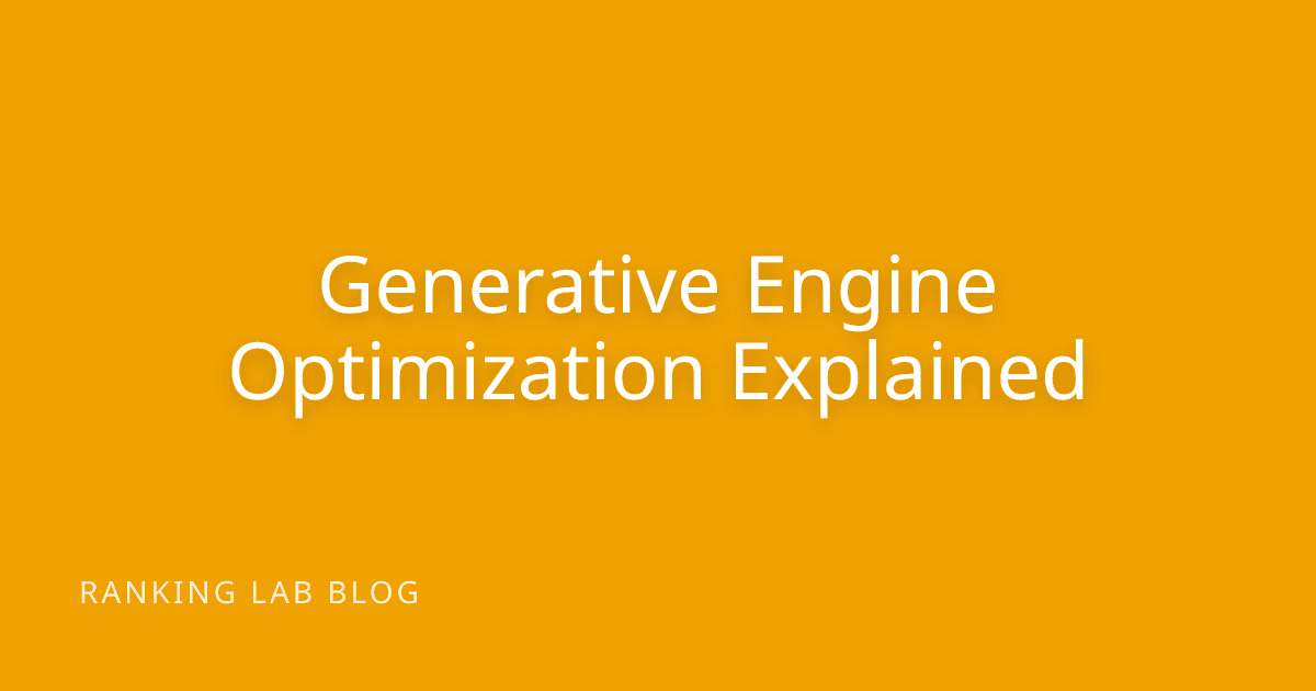 The GEO Shift: Why Precision is the New Ranking and Context is the New Traffic